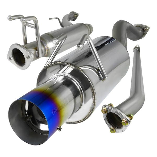 Spec-D Tuning 06-09 Honda Civic 2.5in. Inlet N1 Style Catback Exhst, MFCAT2-CV064T-SD MFCAT2-CV064T-SD - main